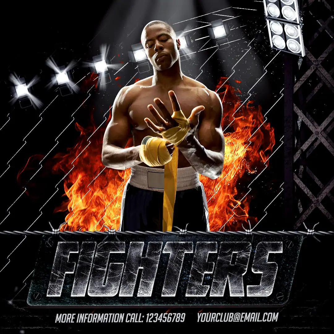 Free-UFC-Fight-Night-Instagram-Template